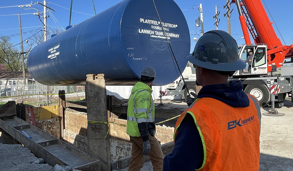 Containment Solutions Tank Preparation